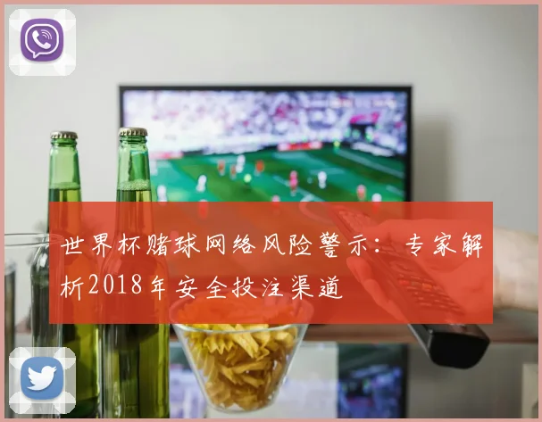 世界杯赌球网络风险警示：专家解析2018年安全投注渠道